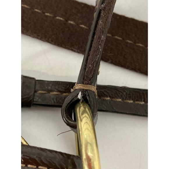 COACH F21905 MEDIUM TAN, BROWN SIGNAUTE CANVAS CROSSBODY BAG - Picture 7 of 16